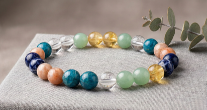 Weight Balance & Metabolism Support Crystal Bracelet