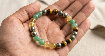 Dhan-Yog Wealth & Opportunity Crystal Bracelet