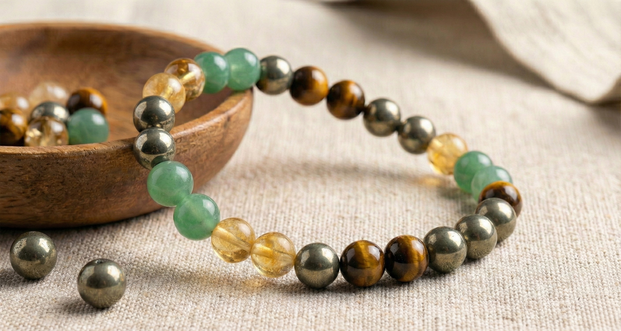 Dhan-Yog Wealth & Opportunity Crystal Bracelet