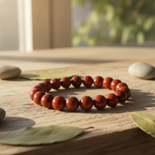 Red Jasper Bracelet (Grounding. Strength. Stability)